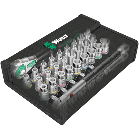 Набір Wera Zyklop Speed 8100 SB All-in, привід 3/8", 05003536001, метричний