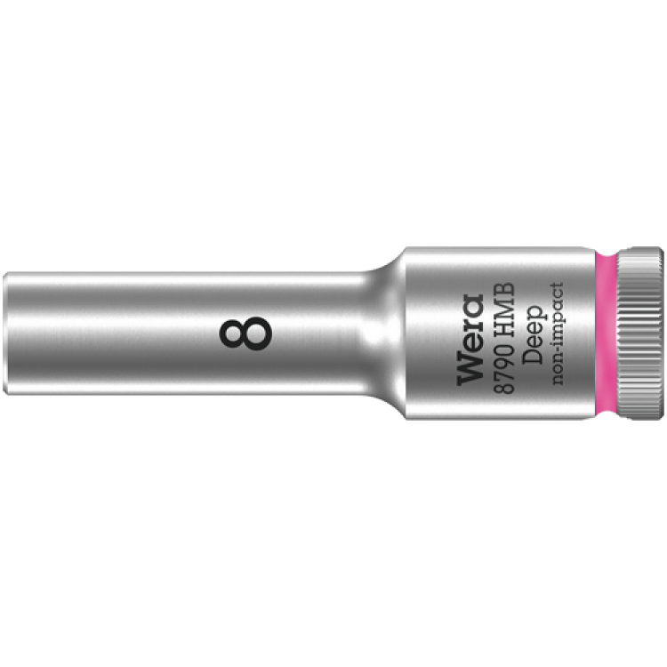 Торцева головка 3/8", 8790 HMB Deep, 05004530001, 8.0×64.0мм
