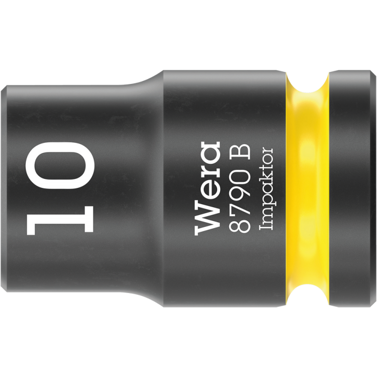 Торцева ударна головка WERA 8790 B Impaktor квадрат 3/8, №10, 05005501001