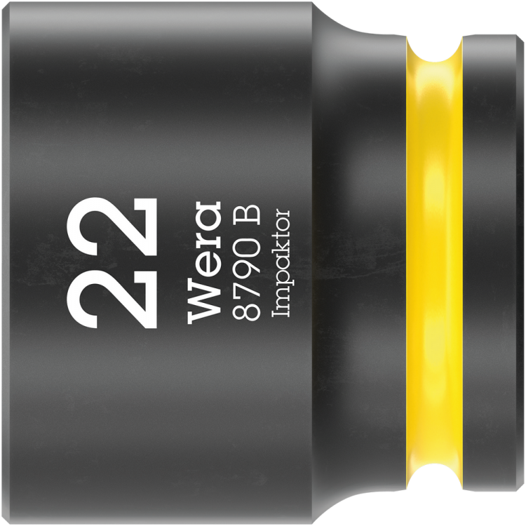 Торцева ударна головка WERA 8790 B Impaktor квадрат 3/8, №22, 05005512001
