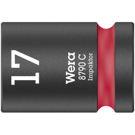 Торцева головка WERA 1/2" 8790 C Impaktor, 05004574001, 17.0×38.0мм