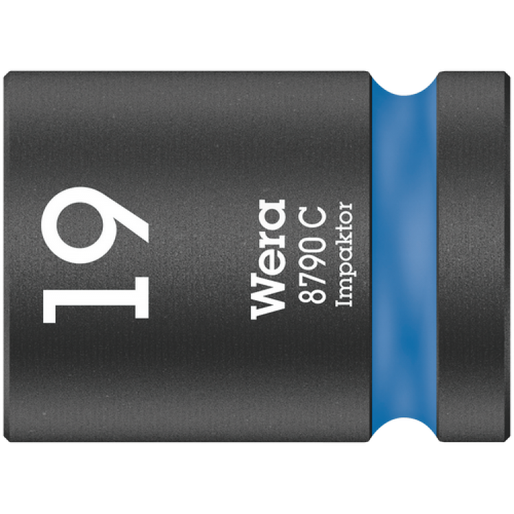 Торцева головка WERA 1/2" 8790 C Impaktor, 05004576001, 19.0×38.0мм
