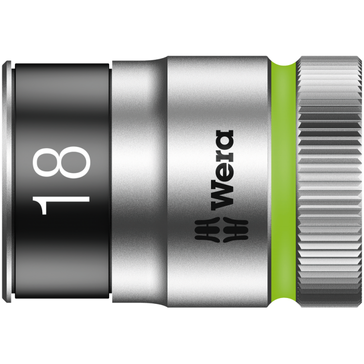  Торцева головка для тріскачки Zyklop 1/2" 8790 HMC HF, з фіксуючою функцією, 05003738001, 18.0x37.0мм