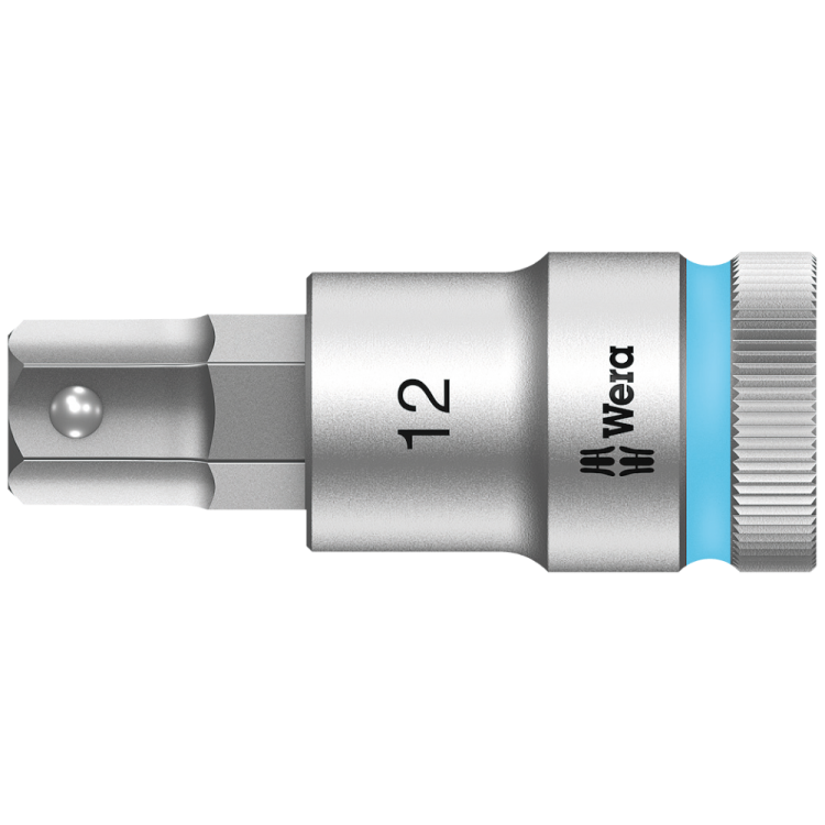 Викруткова головка Zyklop 8740 C HF, з приводом 1/2", з фіксуючою функцією, 12.0x60.0мм, 05003826001