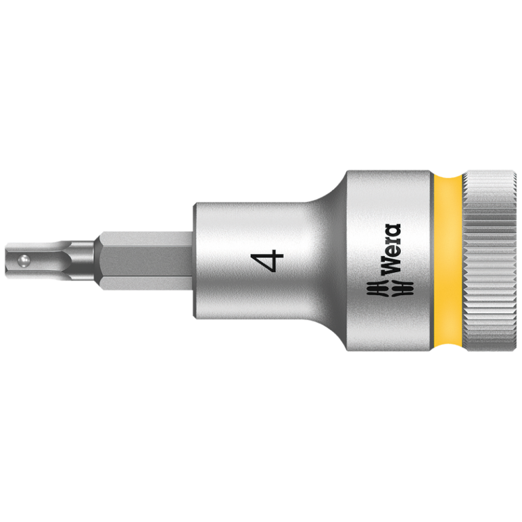 Викруткова головка Zyklop 8740 C HF, з приводом 1/2", з фіксуючою функцією, 4.0x60.0мм, 05003820001