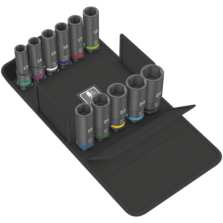 Набір торцевих головок 1/2" WERA 8790 C Impaktor Deep Set 1, 05004841001