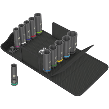 Набір торцевих головок 1/2" WERA 8790 C Impaktor Deep Set 1, 05004841001