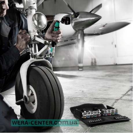 Набір WERA ZYKLOP SPEED 8100 SC 6, привід 1/2", 05004076001, метричний