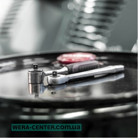 Тріскачка WERA ZYKLOP METAL SWITCH 8004 A, привід 1/4", 05004004001