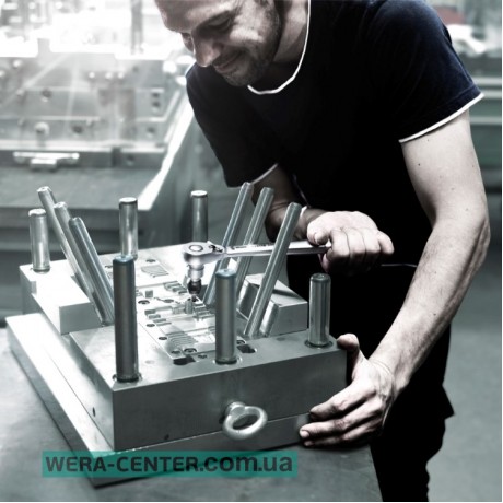 Набір WERA ZYKLOP METAL SWITCH 8100 SC 8, привід 1/2", 05004078001, метричний