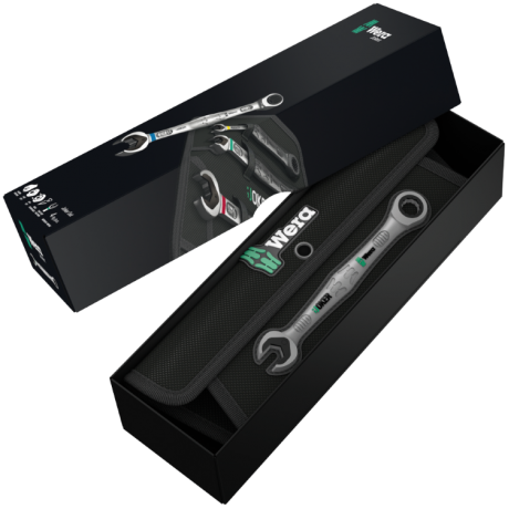 Набір комбінованих ключів з тріскачкою WERA  JOKER, 05073290001 (4 шт.)