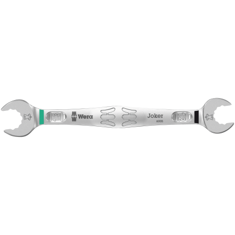 Двохсторонній ріжковий гайковий ключ WERA Joker 6005, 12×13мм, 05020313001