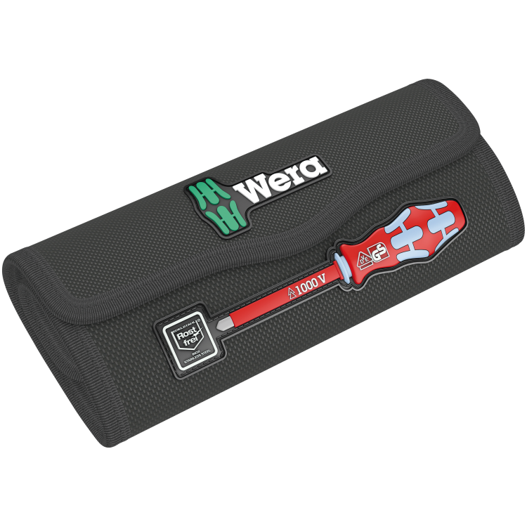 Складна сумка WERA 9477 для розміщення до 17 предметів набору Kraftform Kompakt VDE Stainless, 05136540001, порожня