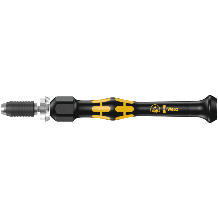 Регульована динамометрична викрутка з швидкозажимним патроном, Wera Kraftform Micro 1430 ESD (0.02-0.06 Нм), 05074802001