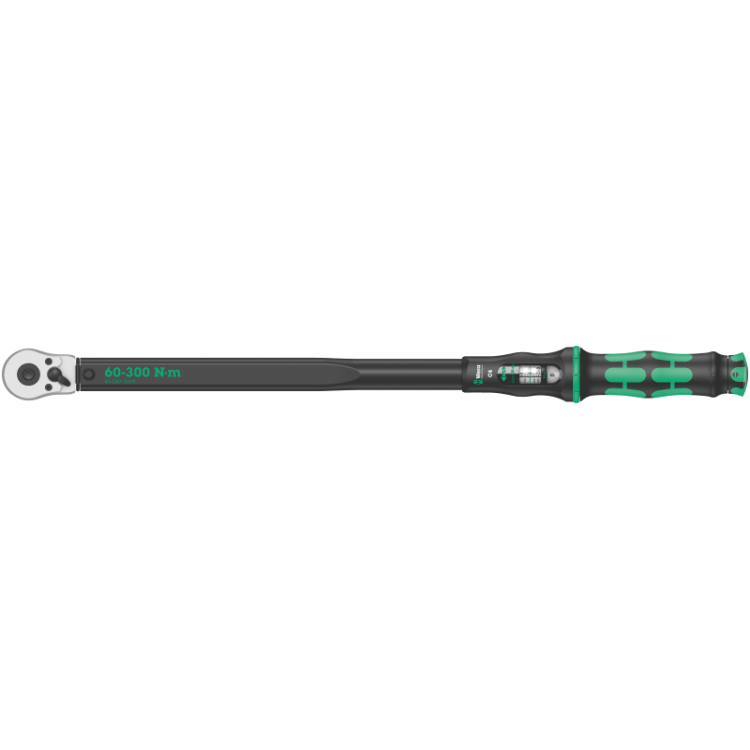 Динамометричний ключ з тріскачкою та реверсом Wera Click-Torque C 4, 05075623001
