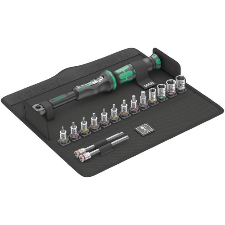Динамотричний ключ з насадками, Bicycle Set Torque 1, 05004180001