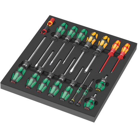 Візок інструментальний WERA, 9700 Tool Rebel 1, 78 предметів, 05150130001