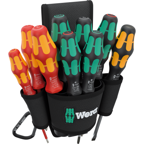 Набір викруток WERA 9620/1, у поясній сумці, 05136032001