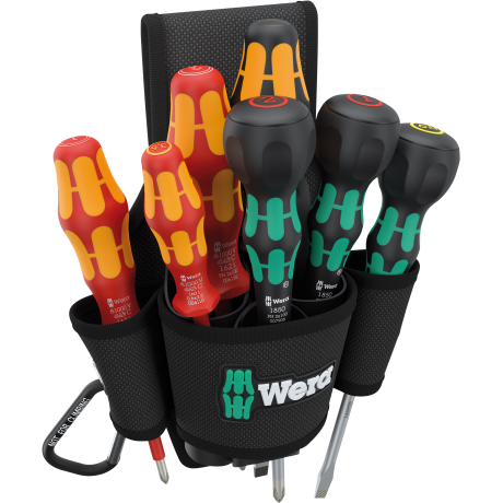 Набір викруток WERA 9621/2, у поясній сумці, 05136033001